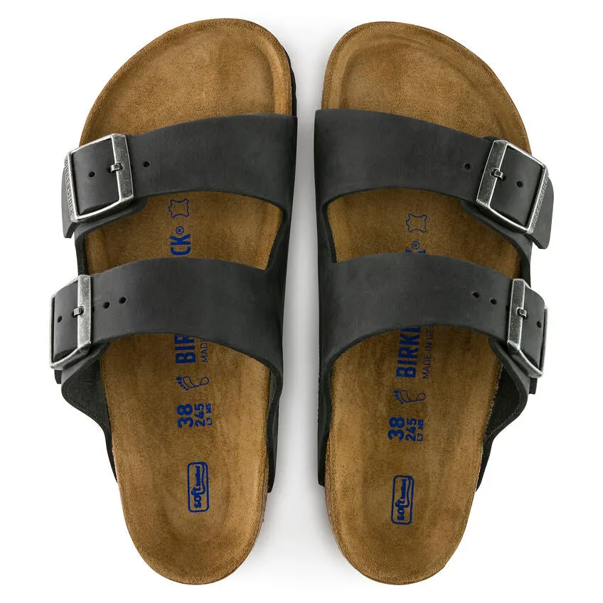 752481 Arizona Oiled Black Leather SFB