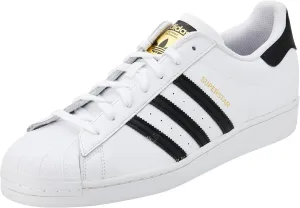 adidas Men's Superstar' Sneaker, Footwear White Core Black, 7