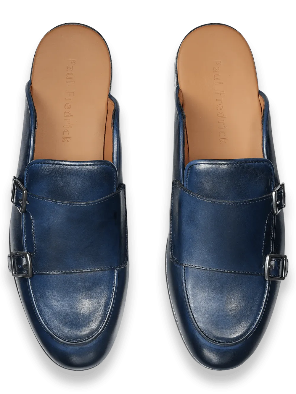 Adrian Backless Loafer - Blue