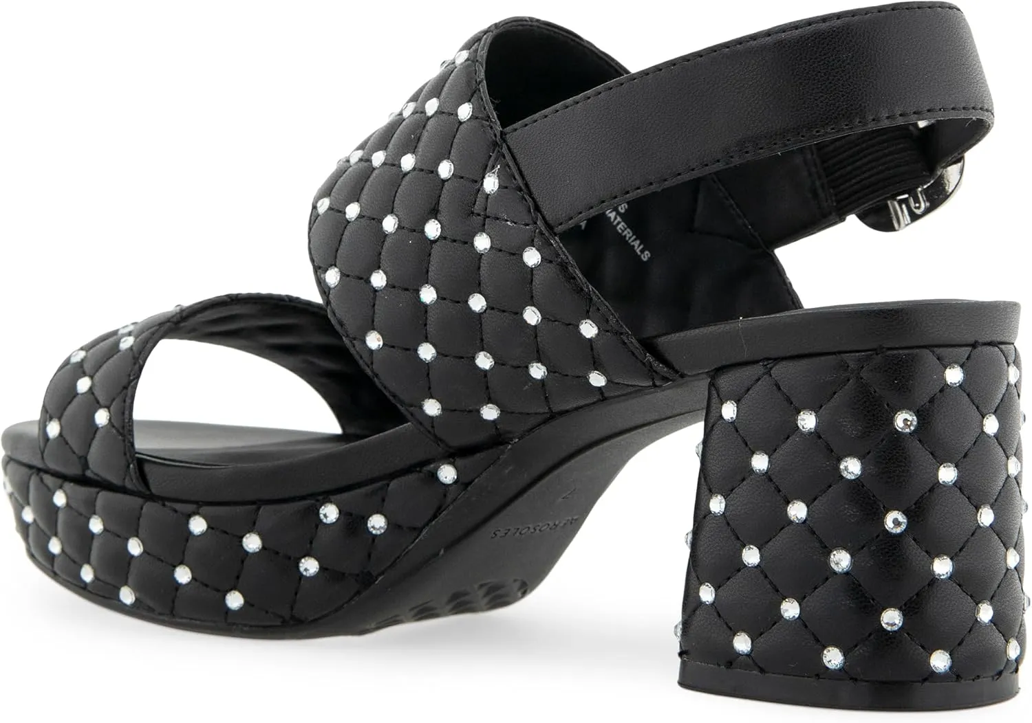 Aerosoles Women's Camera Crystal Heeled Sandal
