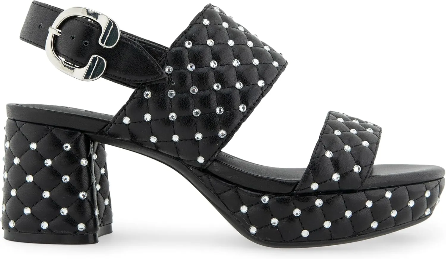 Aerosoles Women's Camera Crystal Heeled Sandal