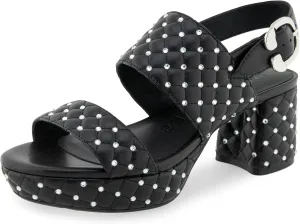 Aerosoles Women's Camera Crystal Heeled Sandal