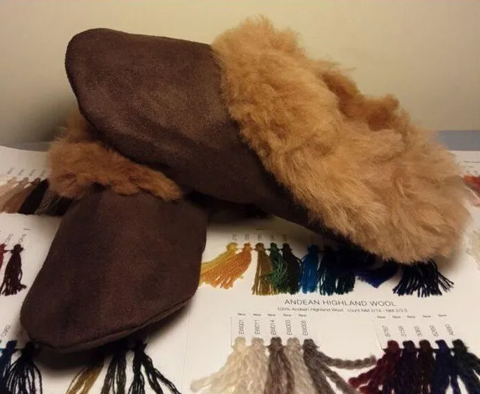 Alpaca Slippers Scuff Indoor/Outdoor Unisex