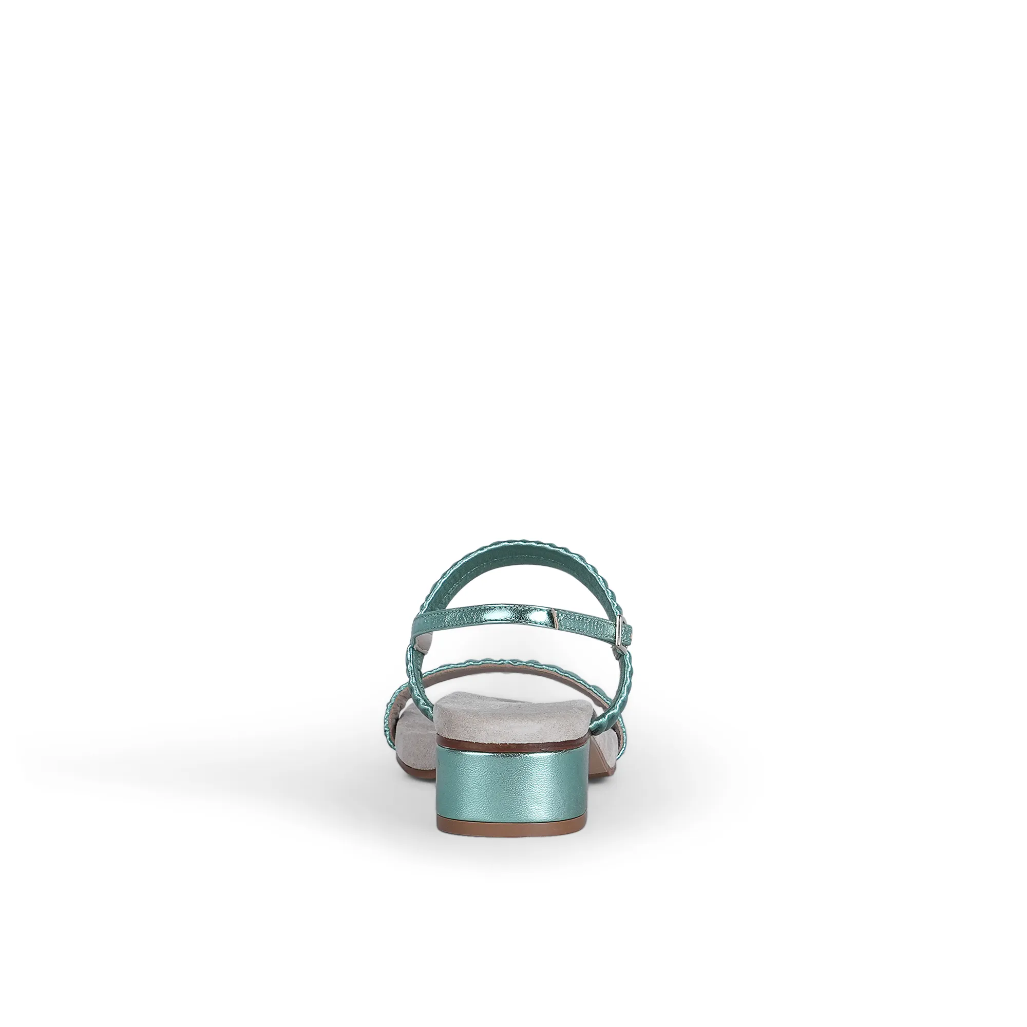 Angie Sandal Metallic Mint