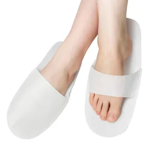 Appearus Disposable Food Guards – 1000 Pairs – Disposable Pedicure Slippers, Non-Woven Toe Protectors for Nail Polish Protection – Hygienic Single-Use Covers for Salon, Spa, Podiatry Treatments