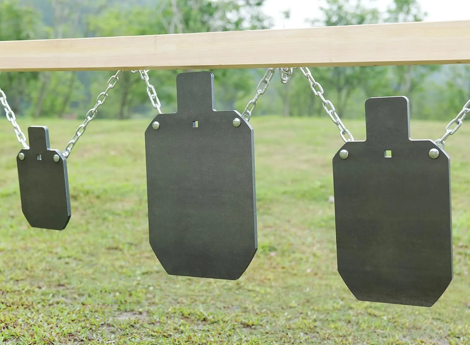 AR500 Steel Targets for Shooting 3/8 Inch, AR500 Silhouette and Steel Target Hangers/Kit, Magnetic Stencils, Sold Separately