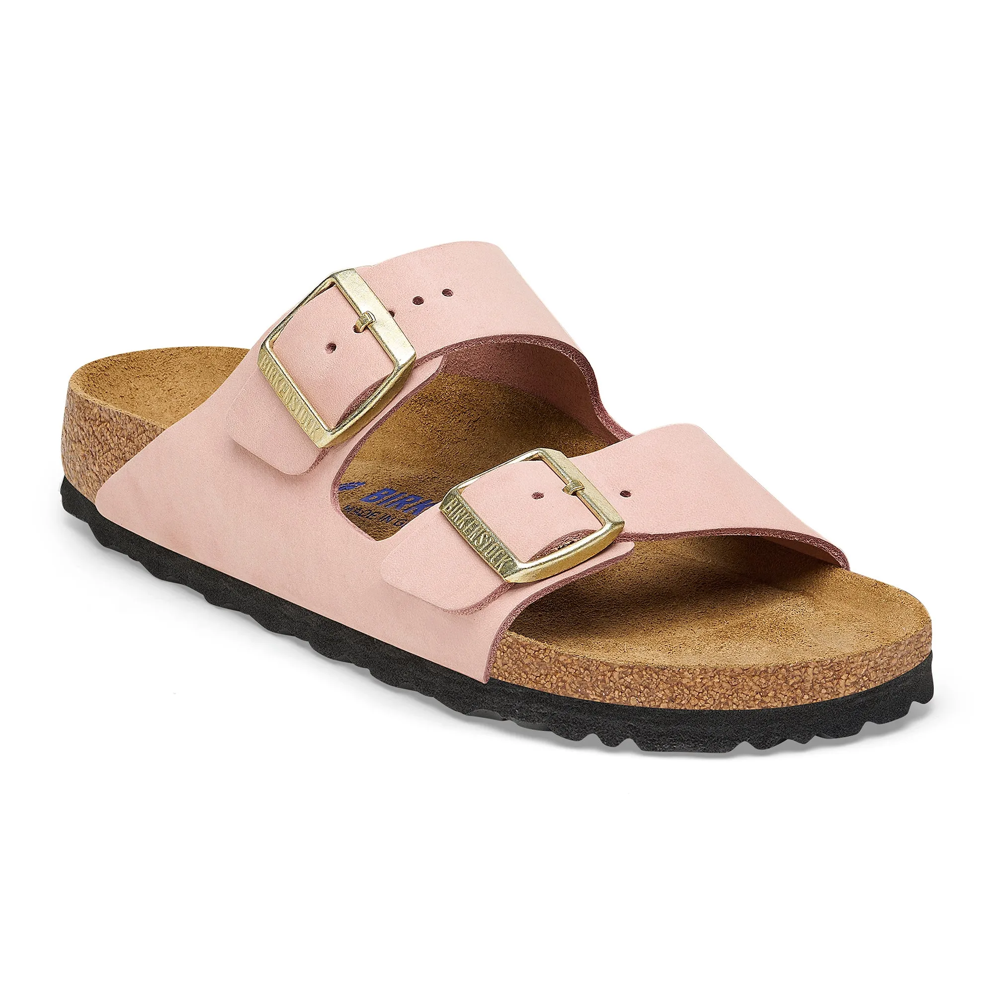ARIZONA SOFT FOOTBED NUBECK LEATHER - SOFT PINK