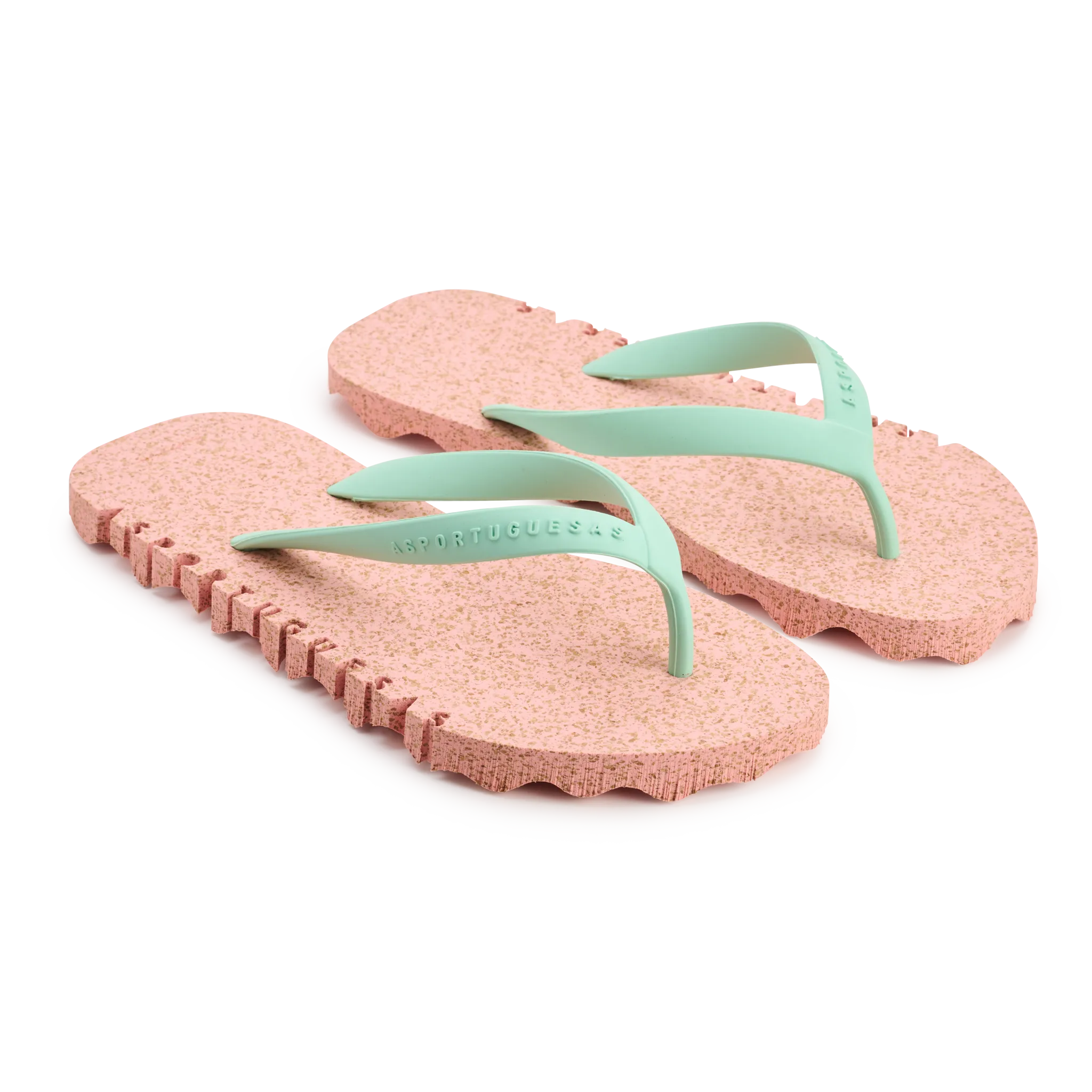 Asportuguesas Bumpy Pink and Mint Strap
