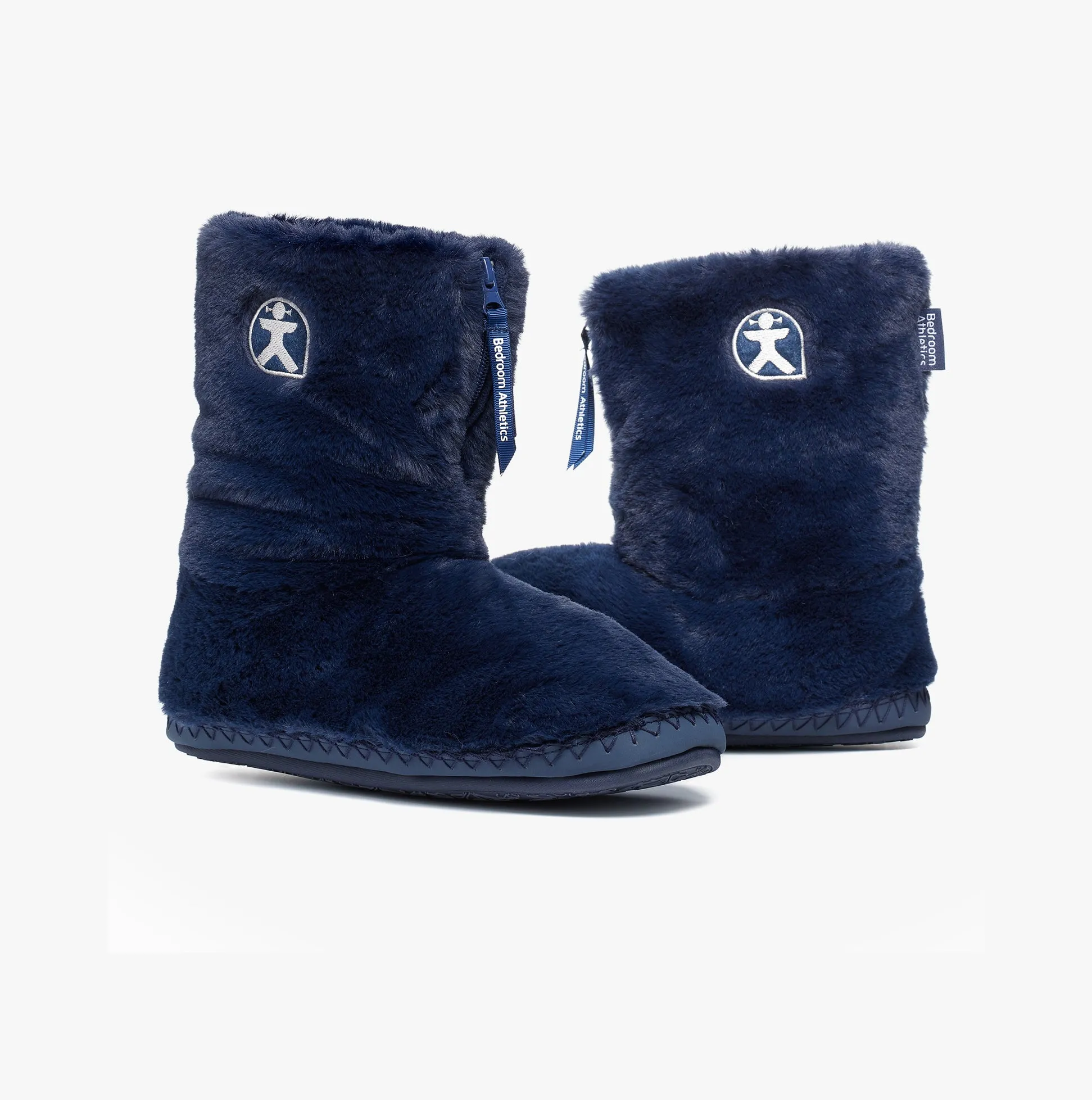 Bedroom Athletics MARILYN Womens Faux Fur Boots Peacoat Navy