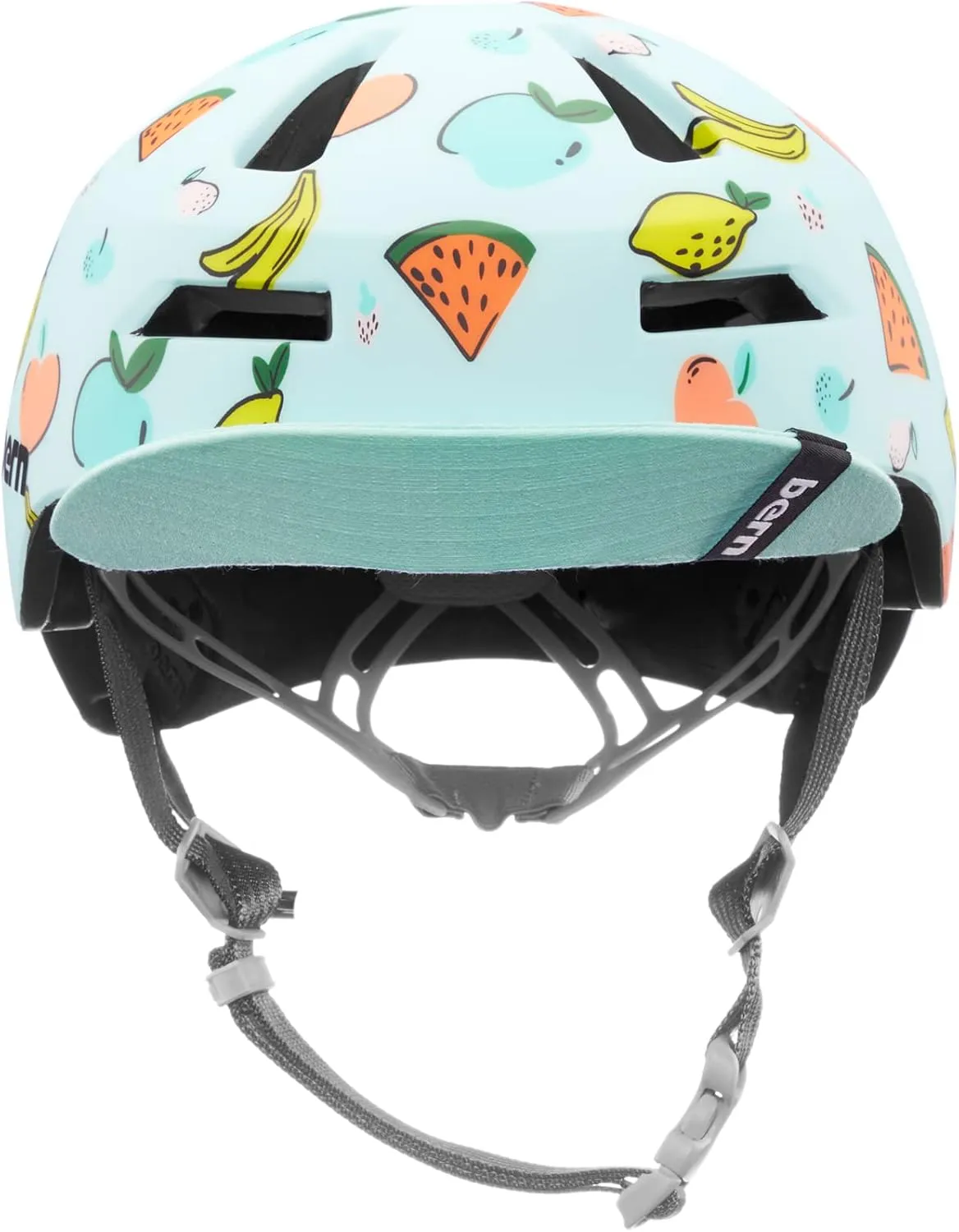 Bern Nino 2.0 Kids Bike Helmet, Lightweight, Adjustable fit, Soft flip Visor, for Children Ages 5 to 8