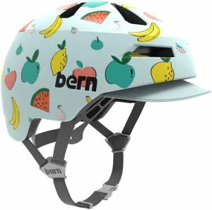 Bern Nino 2.0 Kids Bike Helmet, Lightweight, Adjustable fit, Soft flip Visor, for Children Ages 5 to 8