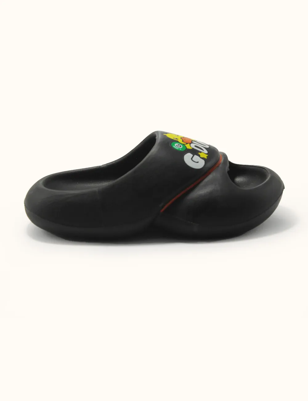 Black | Soft Slippers for Kids