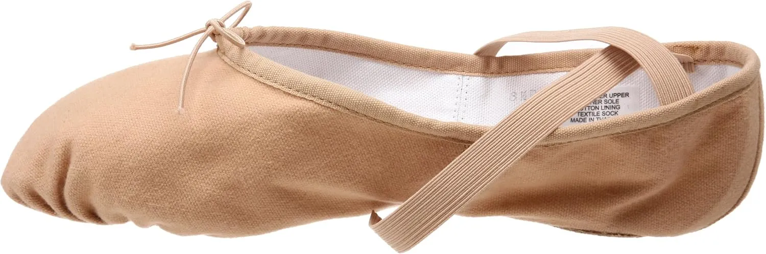 Bloch Women's Pump Split Sole Canvas Ballet Shoe/Slipper