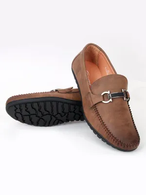 Brown Loafer - F-AMS-SC16-33026