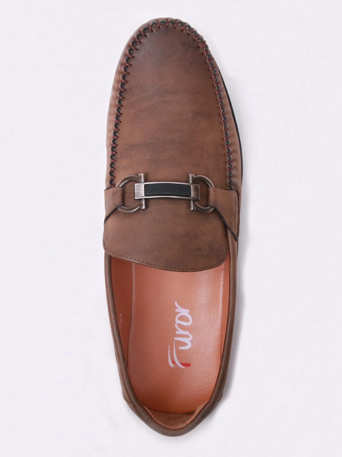 Brown Loafer - F-AMS-SC16-33026