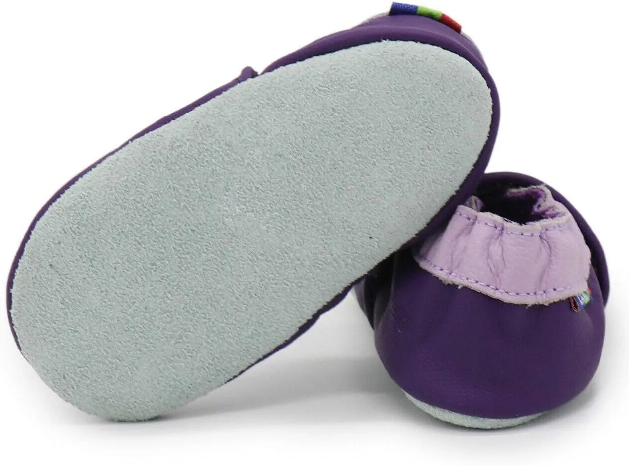 Carozoo Toddler Kids Unisex Slipper Animal Flower Soft Sole Leather Baby Shoes