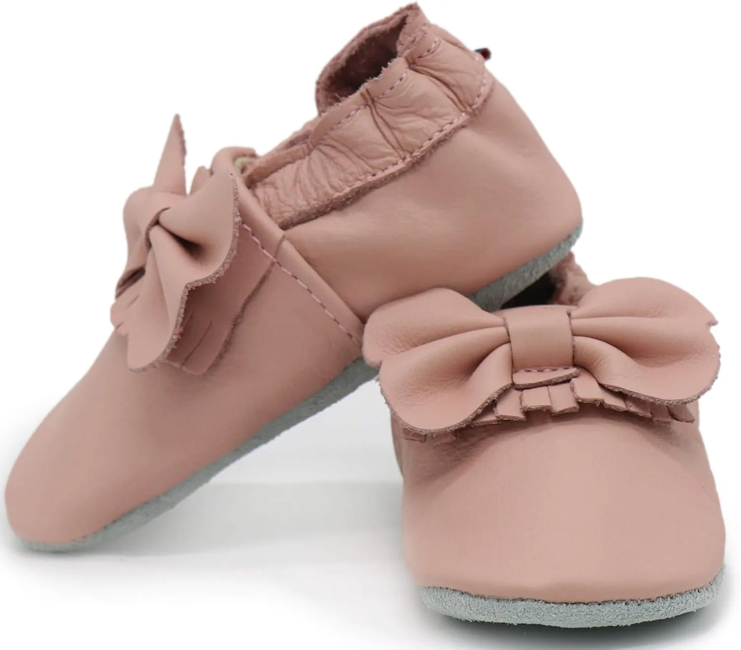 Carozoo Toddler Kids Unisex Slipper Animal Flower Soft Sole Leather Baby Shoes