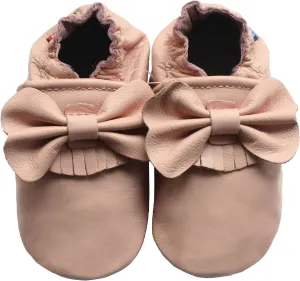 Carozoo Toddler Kids Unisex Slipper Animal Flower Soft Sole Leather Baby Shoes