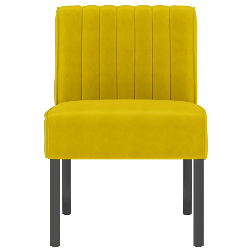 Chair Upholstered Accent Slipper Lounge Chair with Wood Legs Velvet