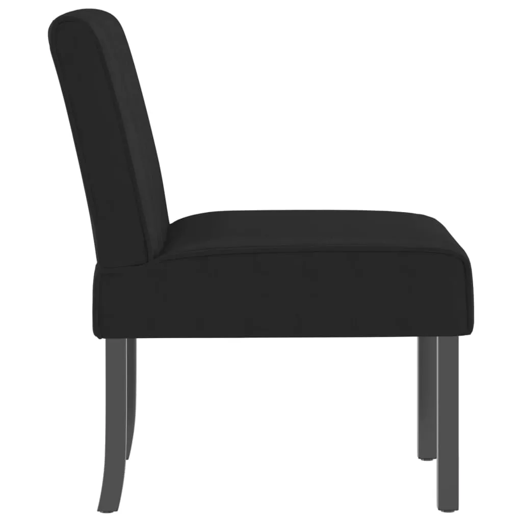 Chair Upholstered Accent Slipper Lounge Chair with Wood Legs Velvet