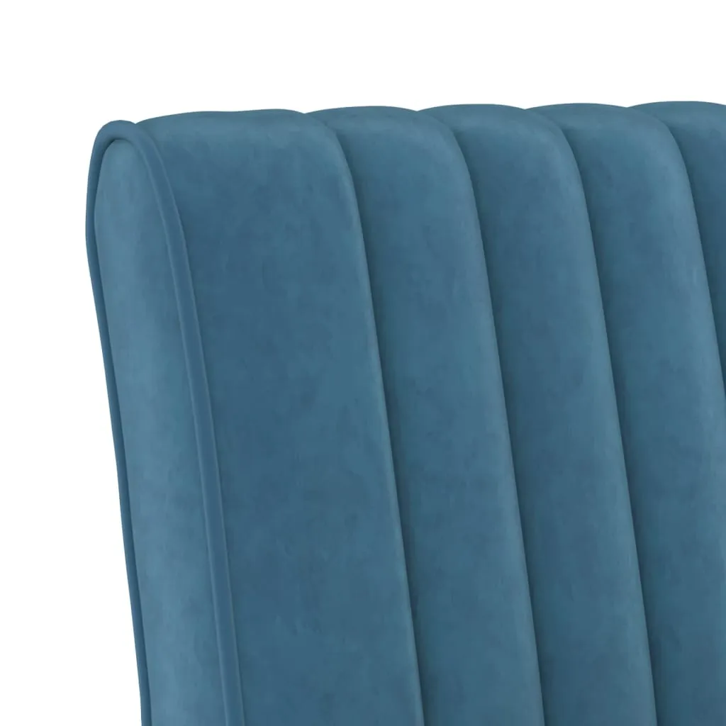 Chair Upholstered Accent Slipper Lounge Chair with Wood Legs Velvet