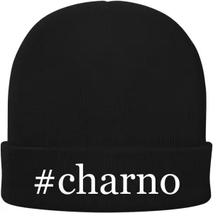 #charno - Soft Hashtag Adult Beanie Cap