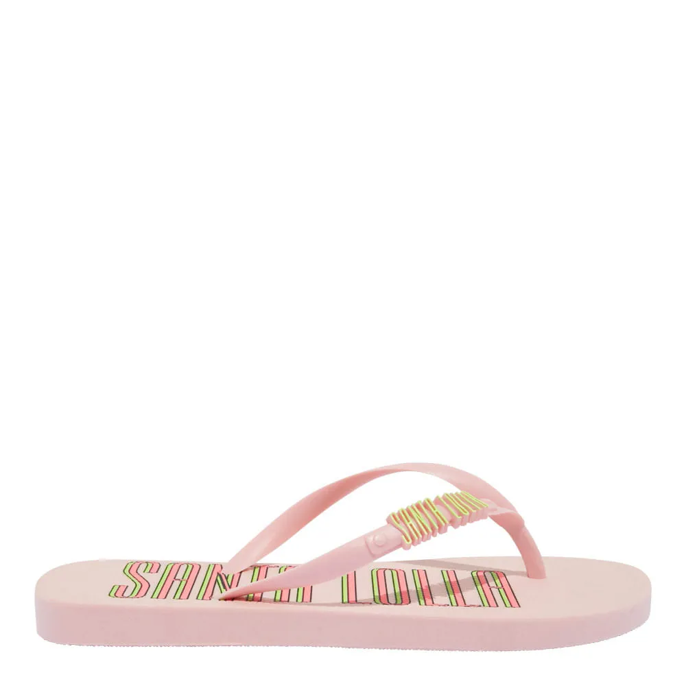 Chinelo Flip Flop Santa Lolla Soft Rosê