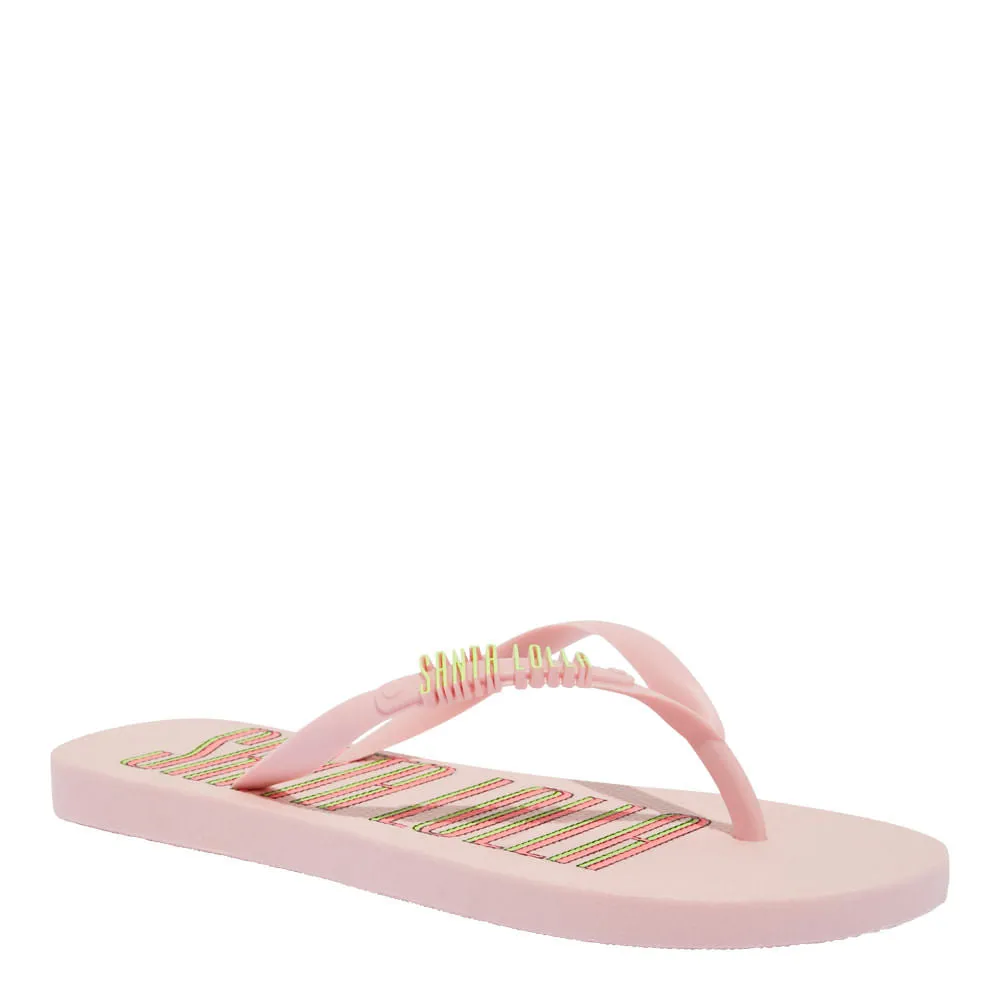 Chinelo Flip Flop Santa Lolla Soft Rosê