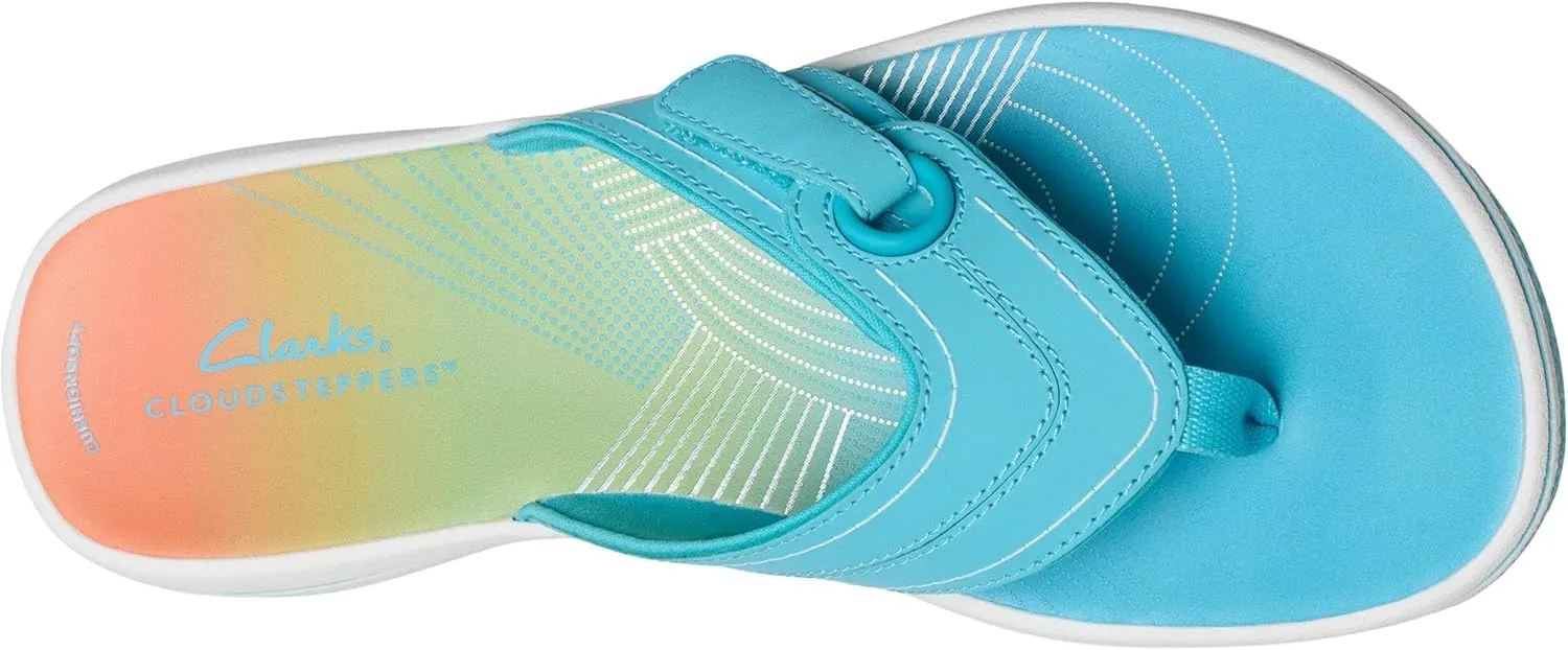 Clarks Women's Breeze Reyna Cloudsteppers Flip-Flop