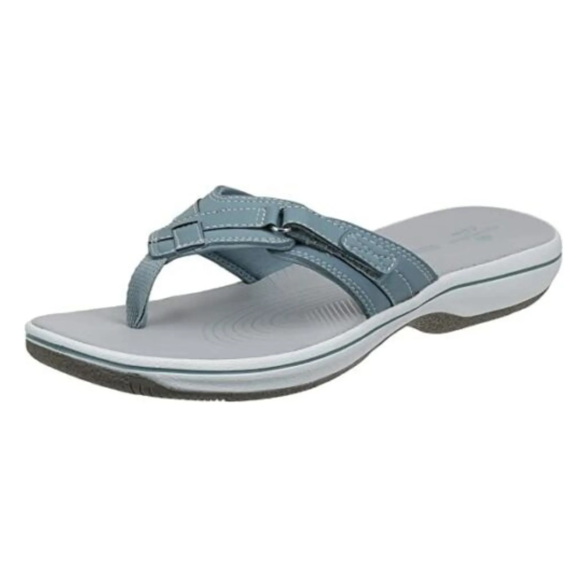 Clarks Women's Breeze Sea Blue Grey | Black | Tangerine/Pop