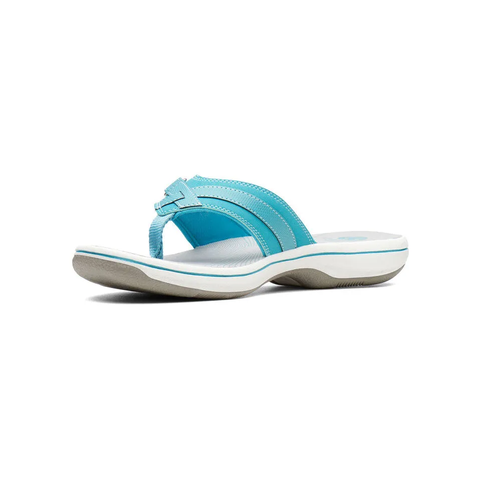 Clarks Women's Breeze Sea H Aqua | Navy/Red
