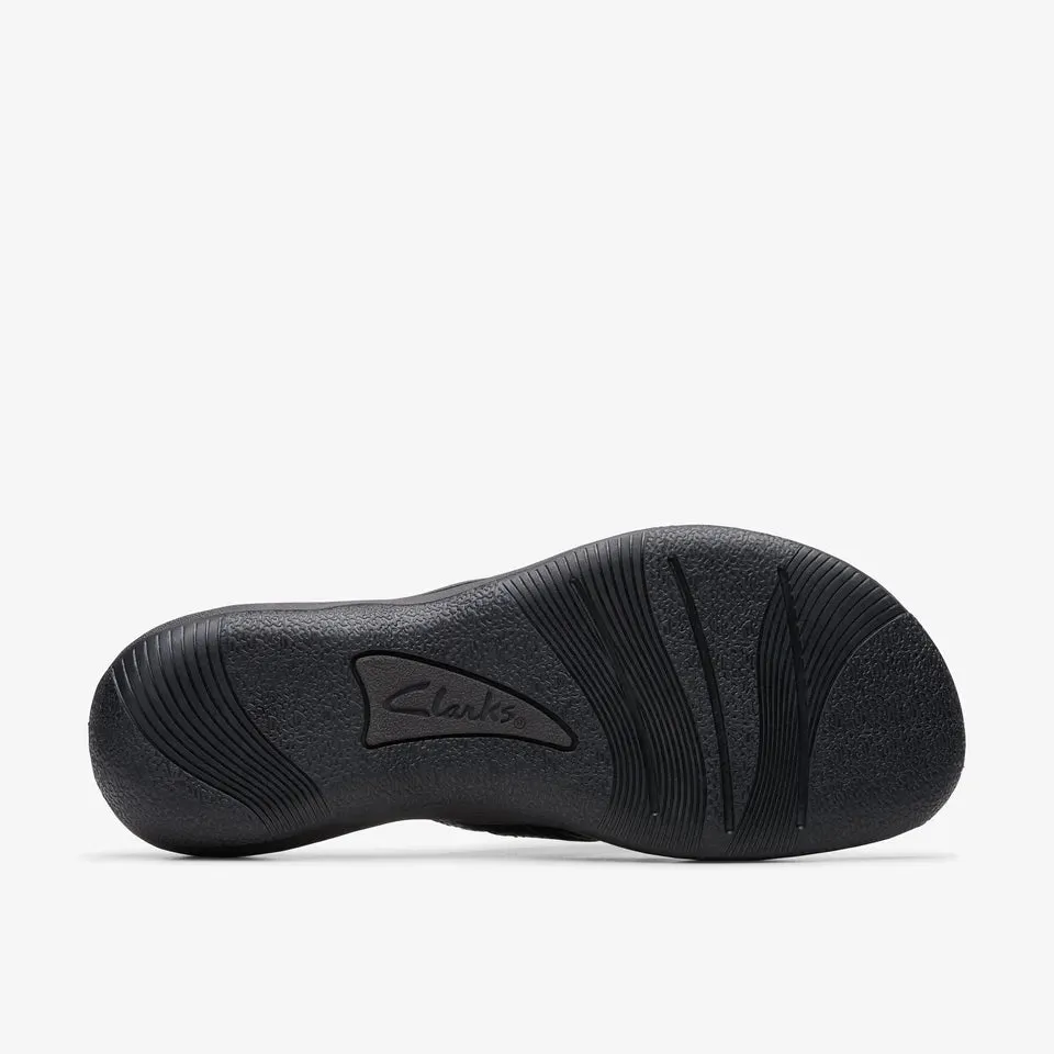 Clarks Women's Breeze Sea H Black Snake | Pink Ombre