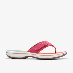 Clarks Women's Breeze Sea H Bright Pink Ombre | Denim Blue Interest