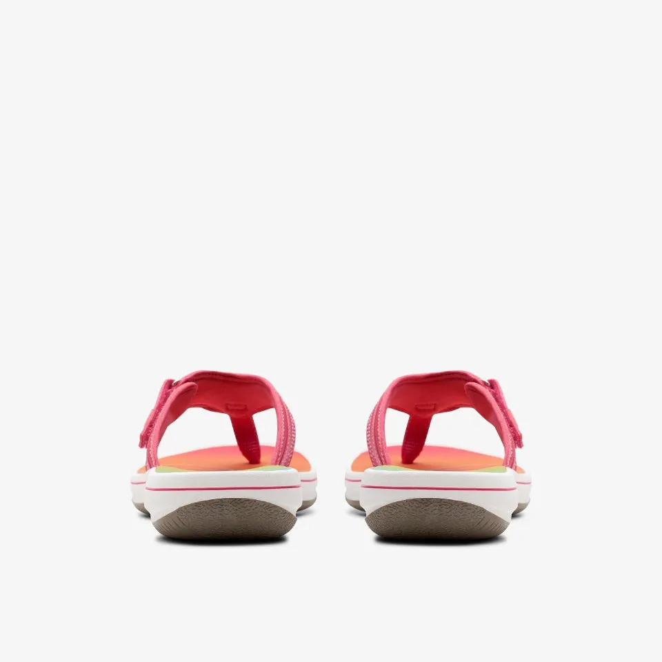 Clarks Women's Breeze Sea H Bright Pink Ombre | Denim Blue Interest