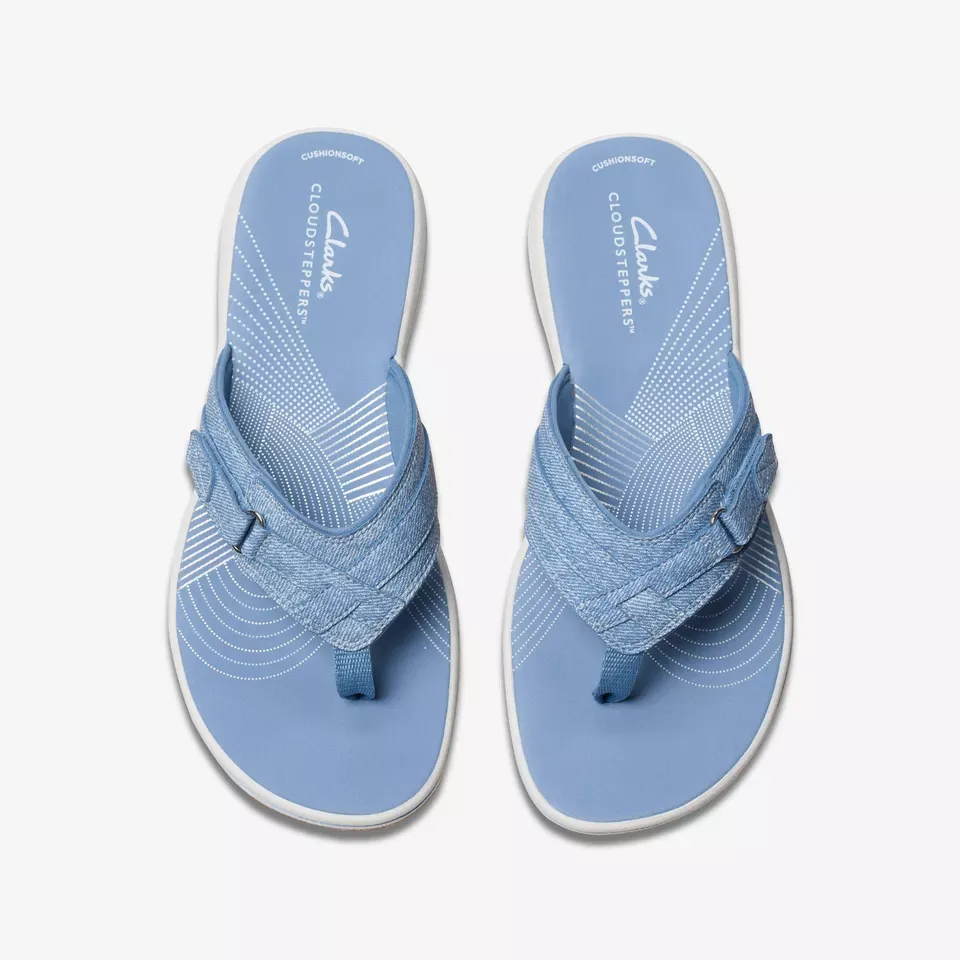 Clarks Women's Breeze Sea H Bright Pink Ombre | Denim Blue Interest