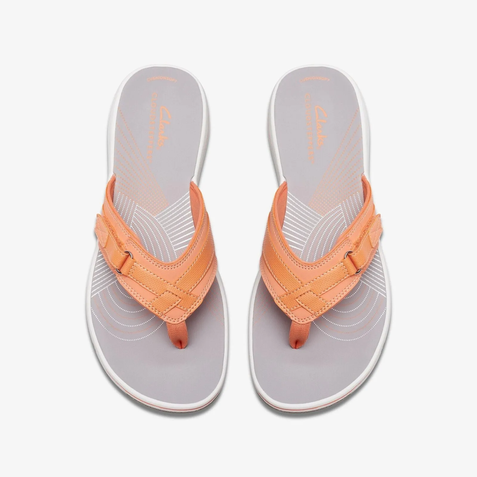 Clarks Women's Breeze Sea H Tangerine/Pop | Black Synthetic