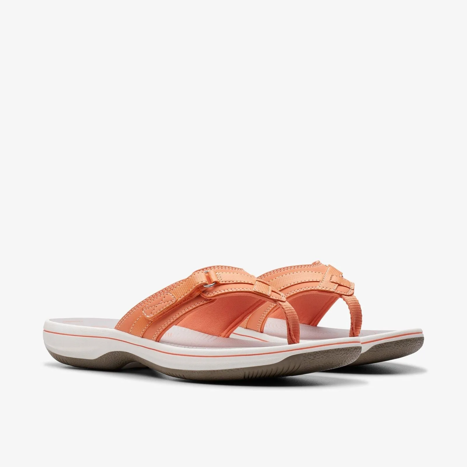 Clarks Women's Breeze Sea H Tangerine/Pop | Black Synthetic