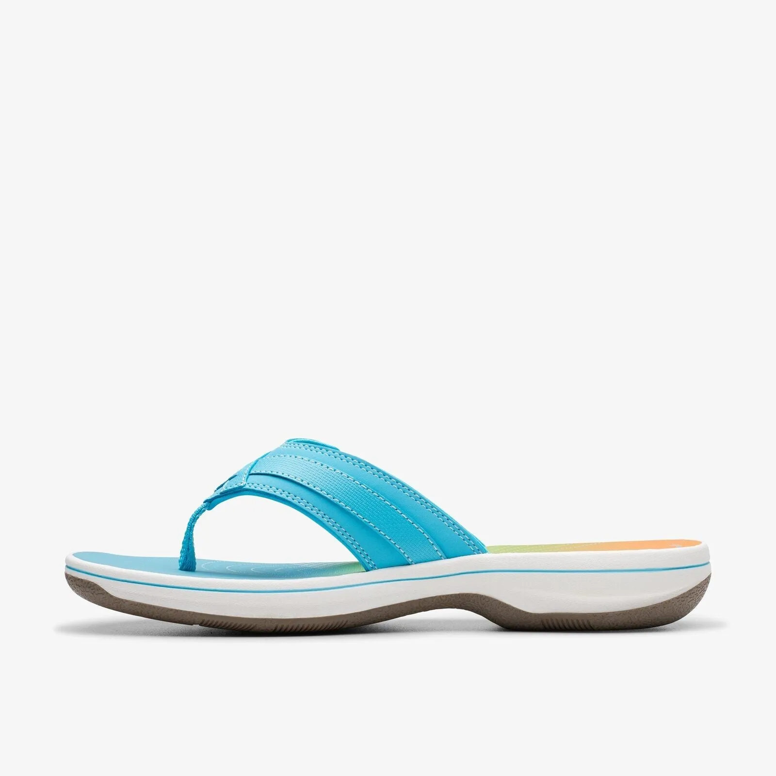 Clarks Women's Breeze Sea H Turquoise Ombre | Light Taupe