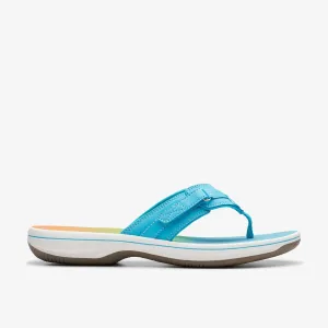 Clarks Women's Breeze Sea H Turquoise Ombre | Light Taupe