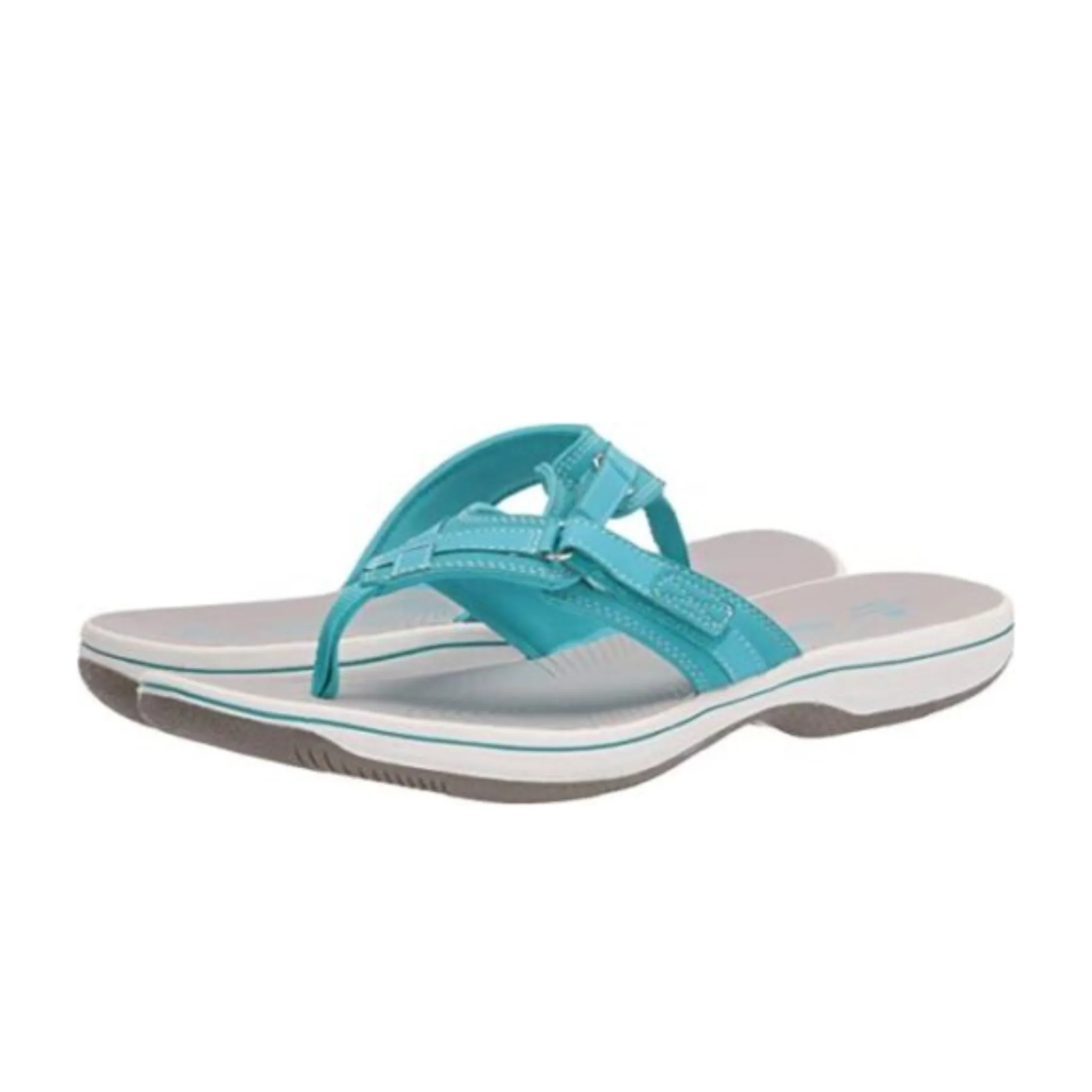 Clarks Women's Breeze Sea Pewter | Aqua