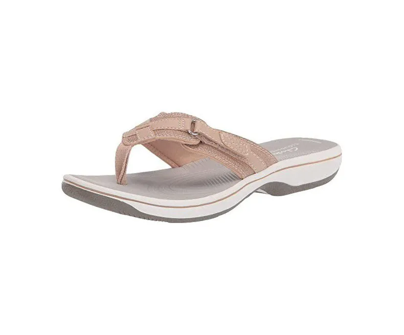 Clarks Women's Breeze Sea Taupe | Purple | Silver