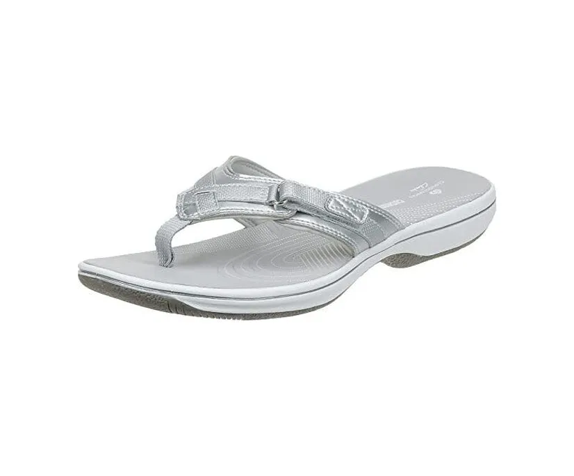 Clarks Women's Breeze Sea Taupe | Purple | Silver