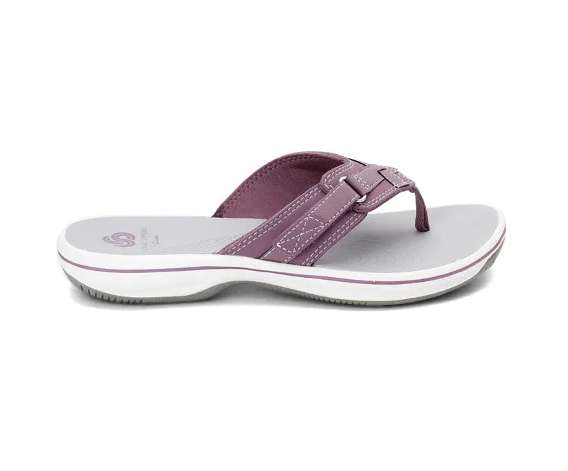 Clarks Women's Breeze Sea Taupe | Purple | Silver