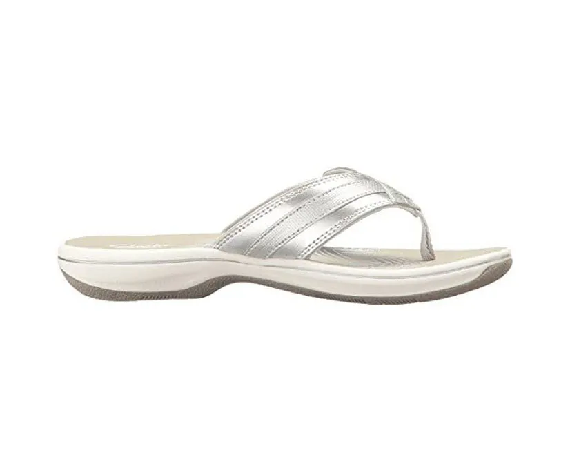 Clarks Women's Breeze Sea Taupe | Purple | Silver