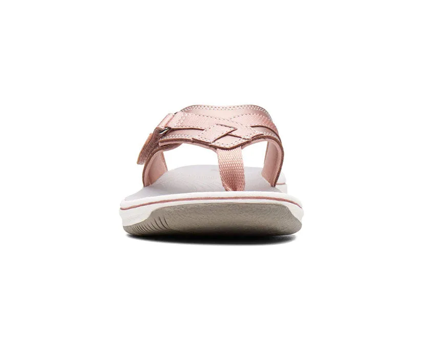 Clarks Women's Breeze Sea White | Bright Coral | Rose Gold