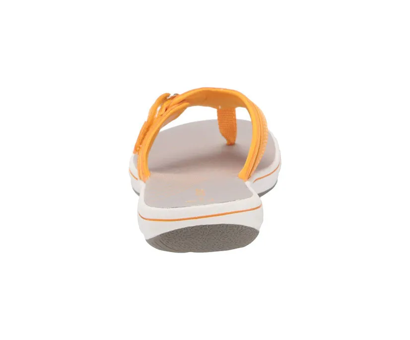 Clarks Women's Breeze Sea White | Burnt Yellow | Lavender