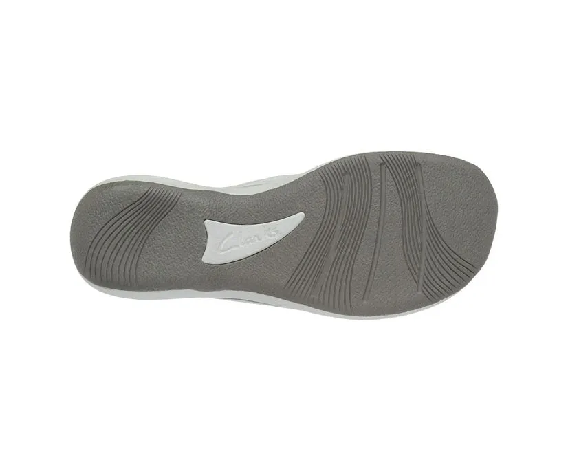 Clarks Women's Breeze Sea White | Burnt Yellow | Lavender