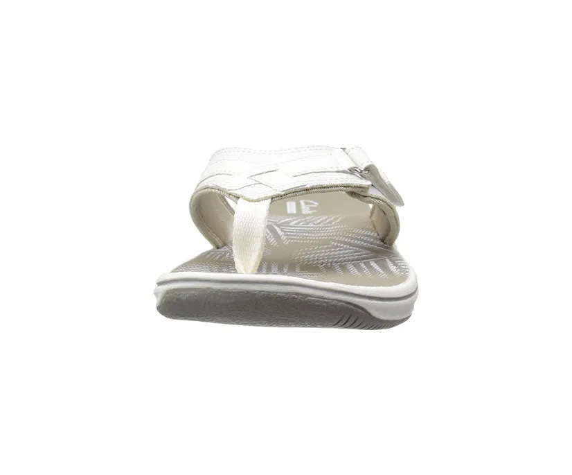 Clarks Women's Breeze Sea White | Burnt Yellow | Lavender