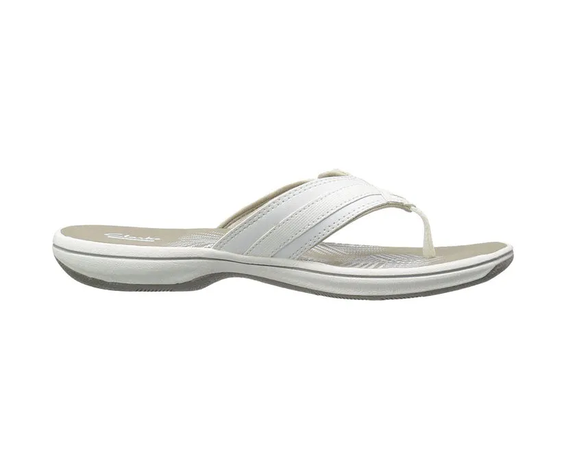 Clarks Women's Breeze Sea White | Burnt Yellow | Lavender