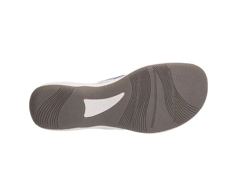 Clarks Women's Breeze Sea White | Burnt Yellow | Lavender